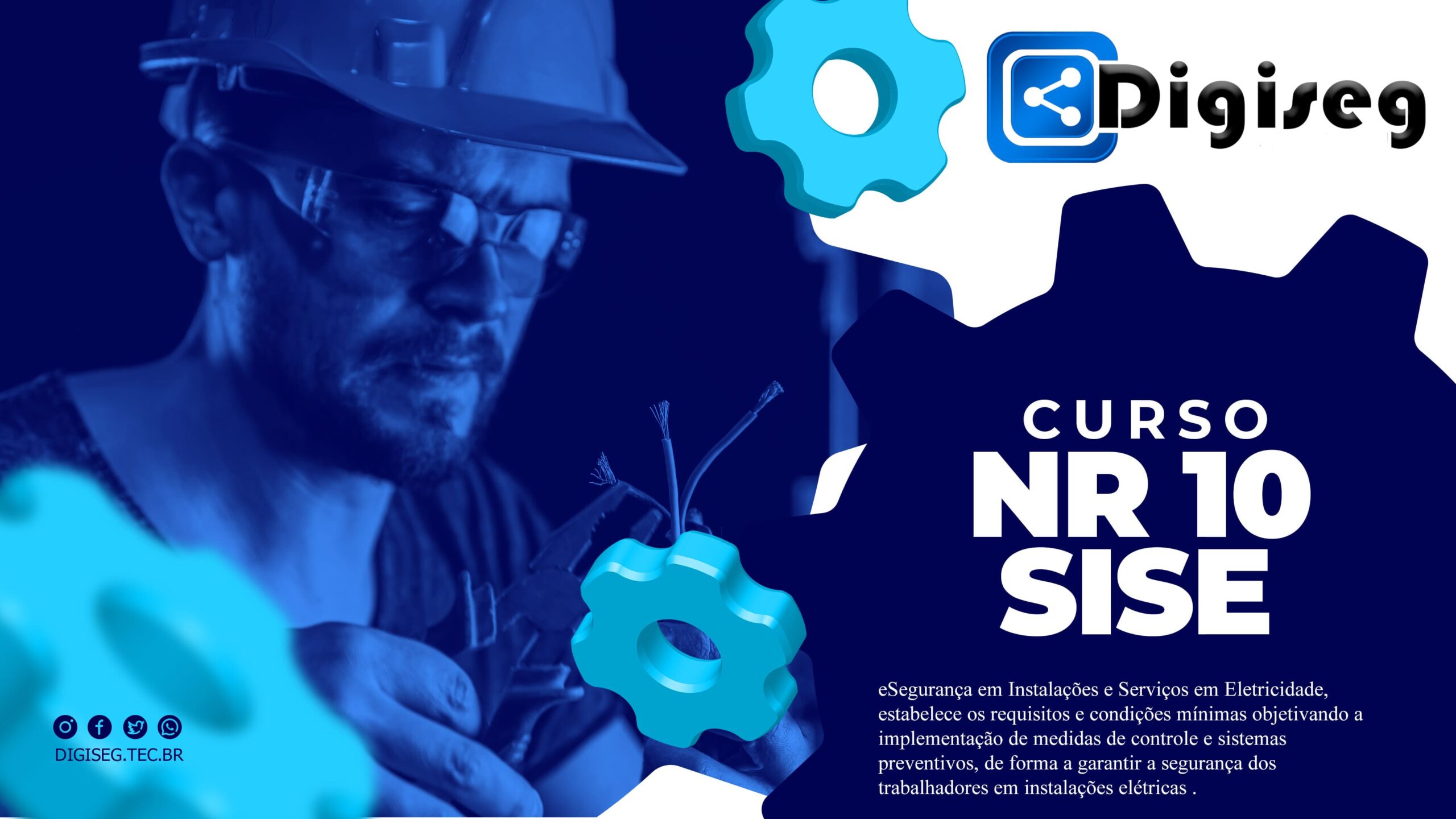 NR10 Segurança em Instalações e Serviço em Eletricidade